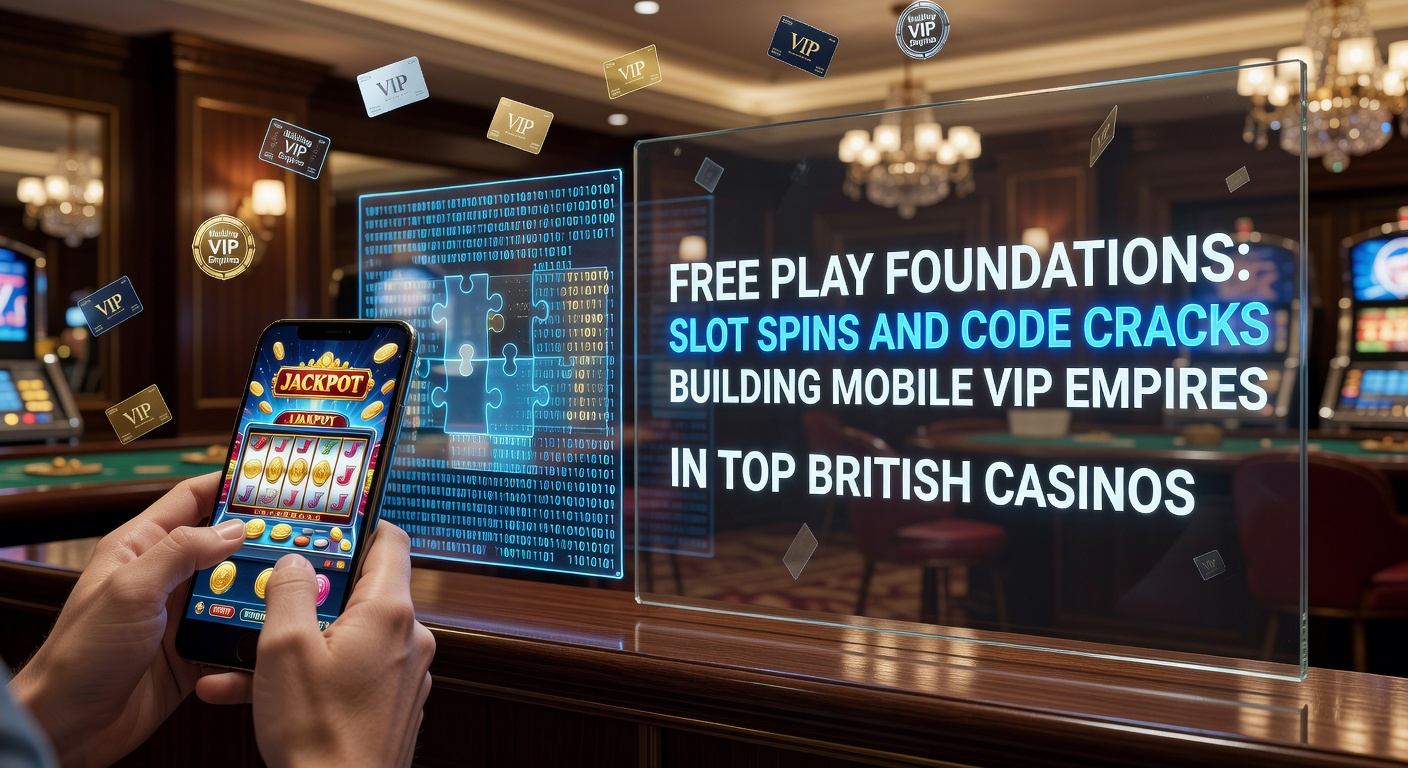 Vibrant mobile casino interface showing slot spins and VIP tier progression on a smartphone screen