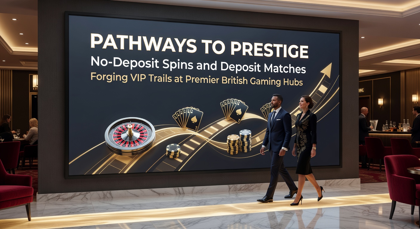 Vibrant casino interface showcasing spinning reels and glowing VIP badges against a backdrop of British landmarks