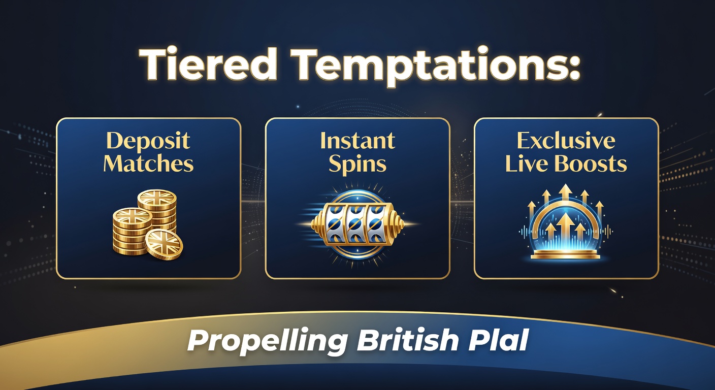 Dynamic screenshot montage of a mobile casino app displaying deposit match pop-ups, spinning reels from instant bonuses, and live dealer streams with glowing boost multipliers