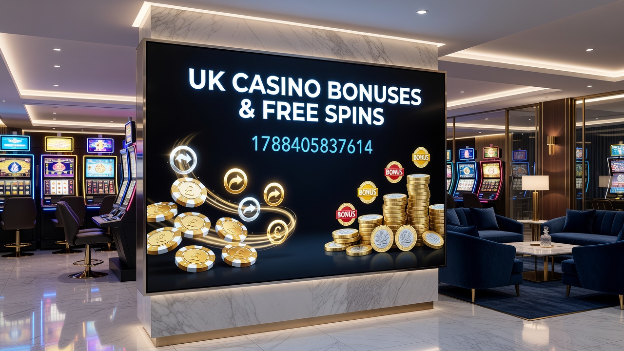 Mobile interface showing free spins and bonus balance tracking